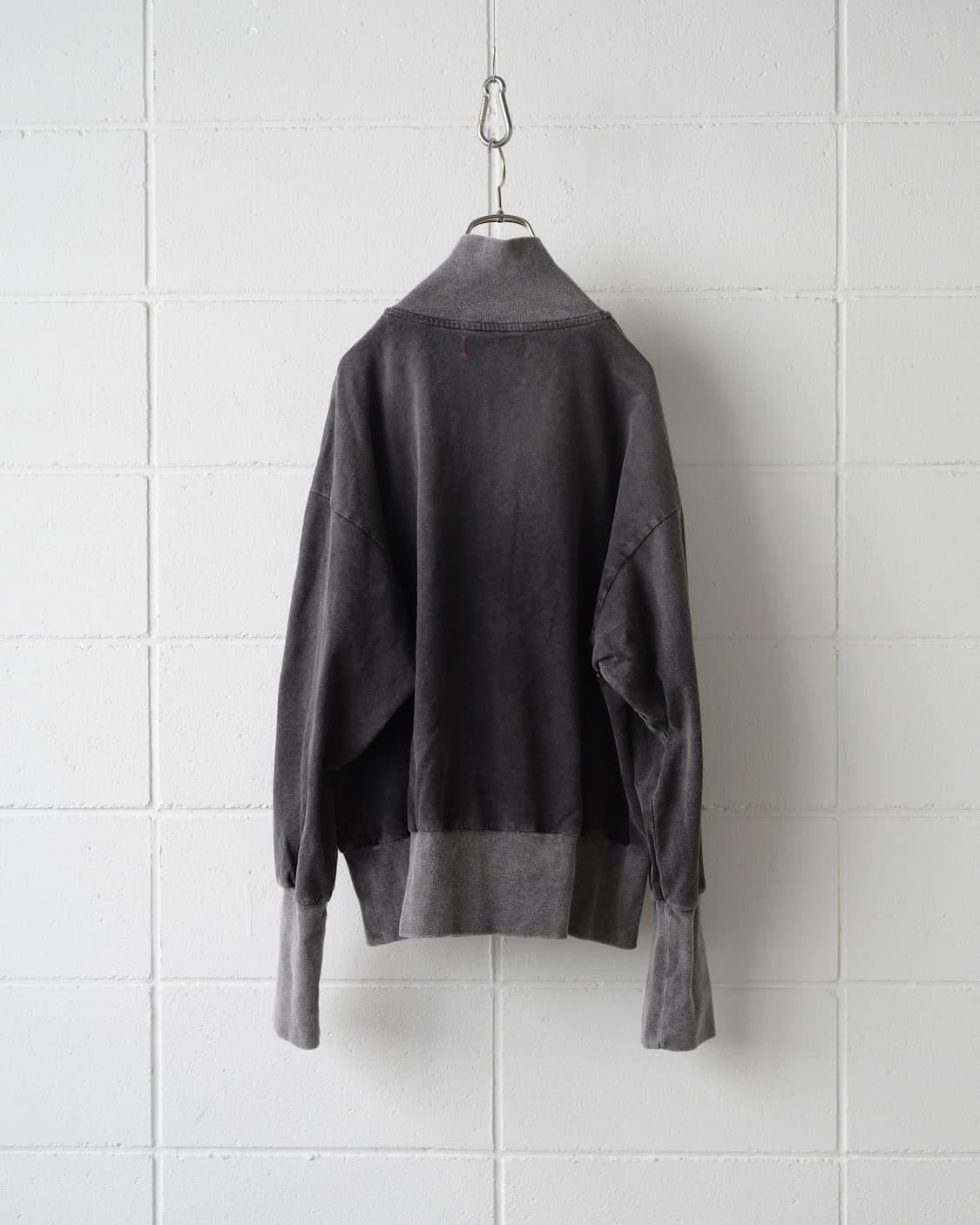 Barbell Object - Zip Sweat - Fade Black 상품이미지2