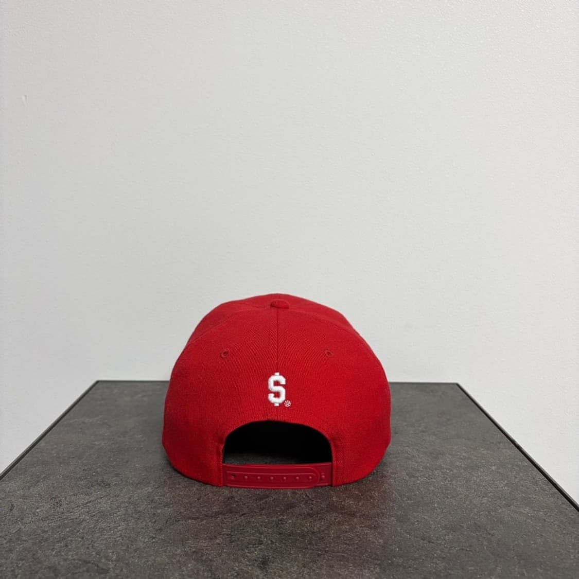 (OS) 슈프림 6패널 볼캡 모자 아크 로고 워시드 레드 상품이미지4