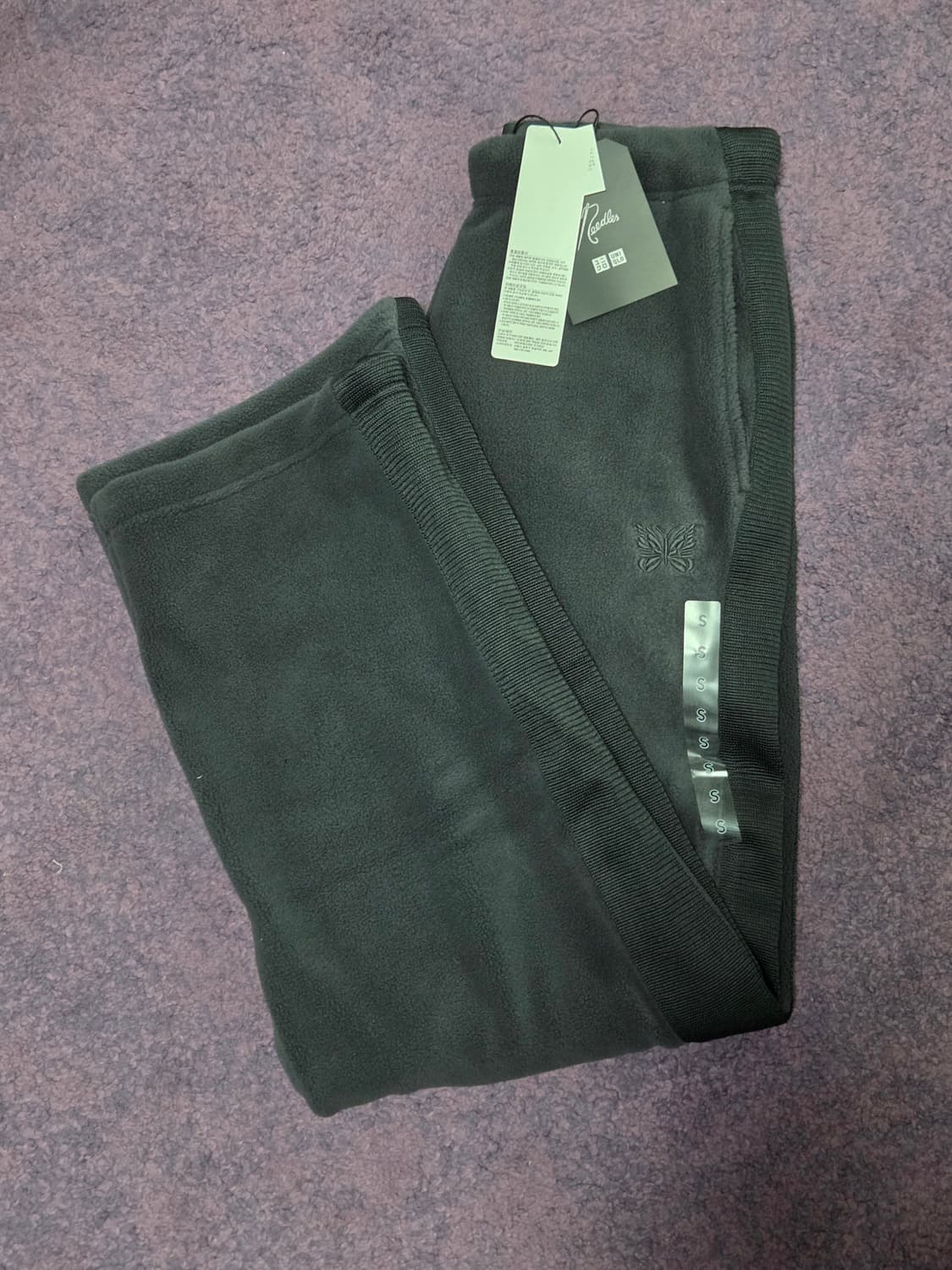 유니클로 × 니들스 가디건, 바지 (블랙, 그레이) 상품이미지4