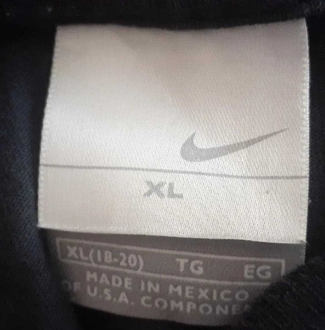 나이키 키즈 플레임 긴팔 티셔츠 블랙 XL 95 상품이미지3