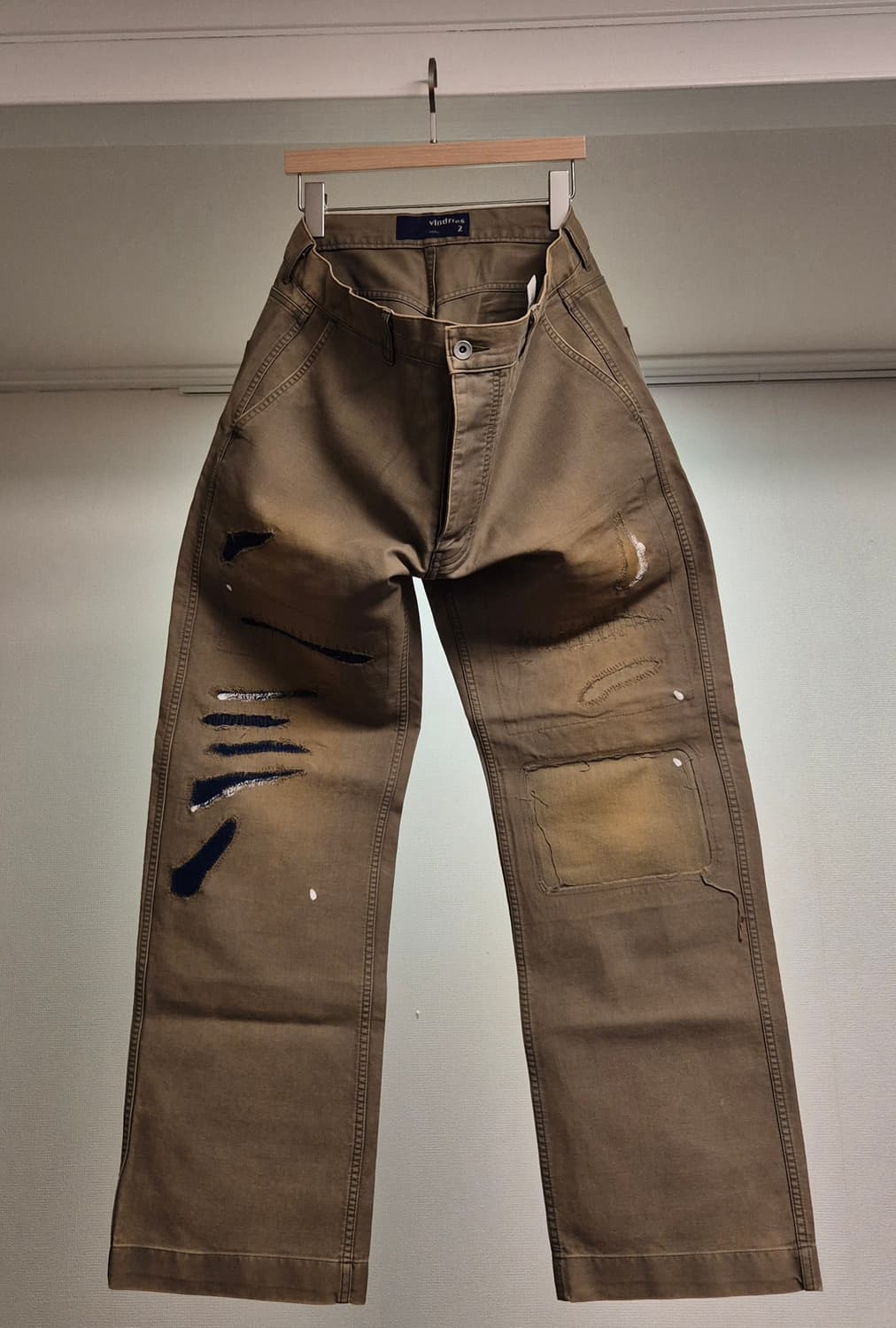 블라인드파일즈 데미지 치노팬츠 상품이미지3