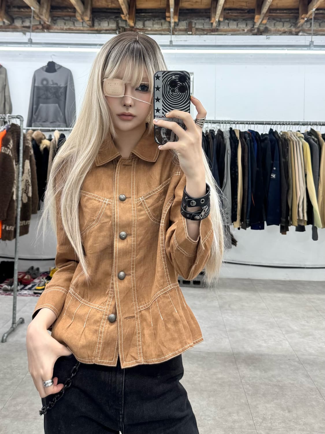 Gianni Lo Giudice 스티치 자켓 상품이미지1