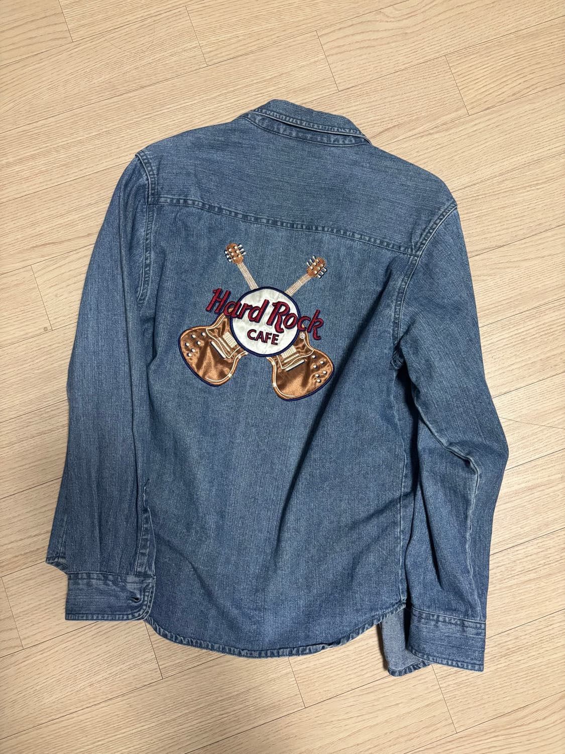 하드락 카페 데님 셔츠 자켓 상품이미지2
