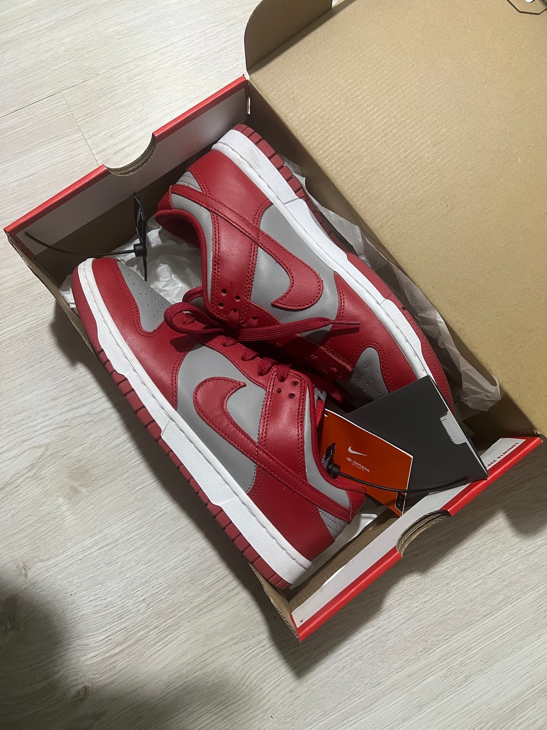 [265] 나이키 덩크 로우 레트로 미디움 그레이 상품이미지4