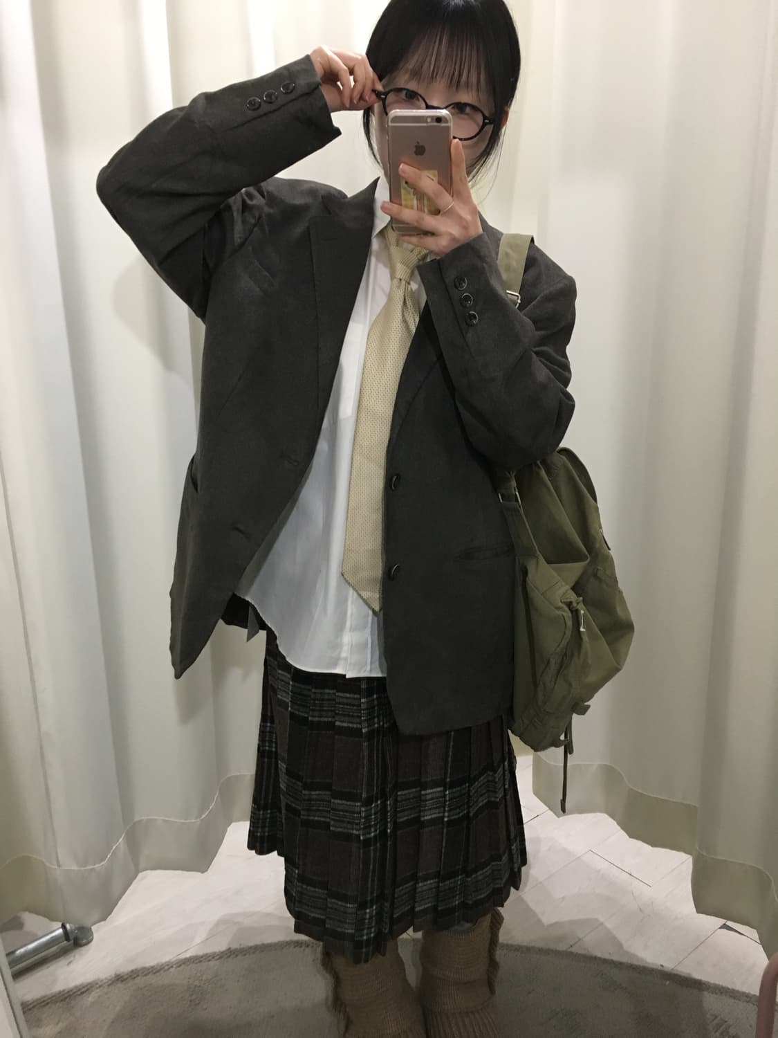 Cafe soho Wool-Feel Brushed Blazer 상품이미지7