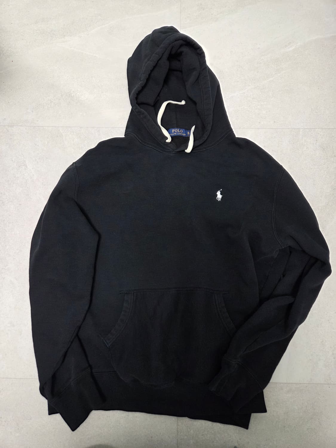 폴로 랄프로렌 블랙 후드티 상품이미지1