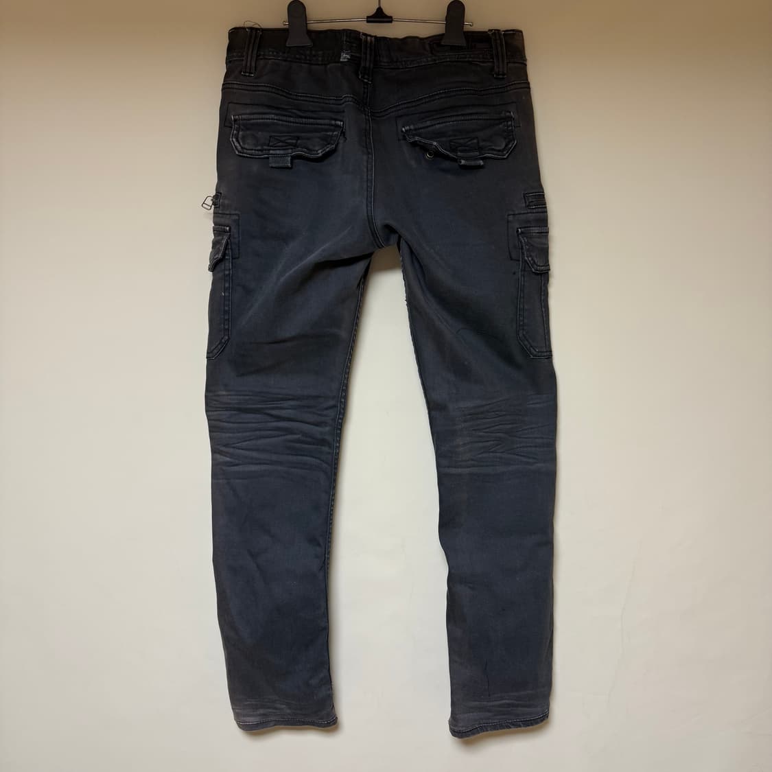 버커루 빈티지 차콜 카고 팬츠 상품이미지2