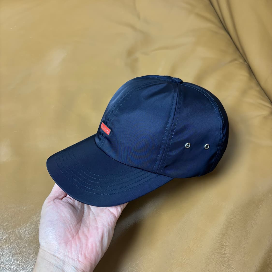 Supreme 슈프림 네이비 6패널 볼캡 모자 (Navy) 상품이미지4