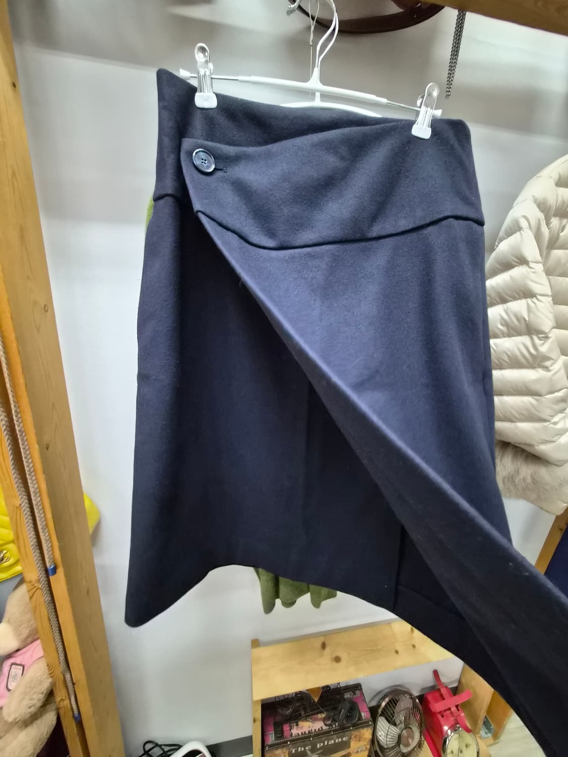 zucca 앙고라 캐시울 나그랑롱니트. 코스울 랩스커트 상품이미지8