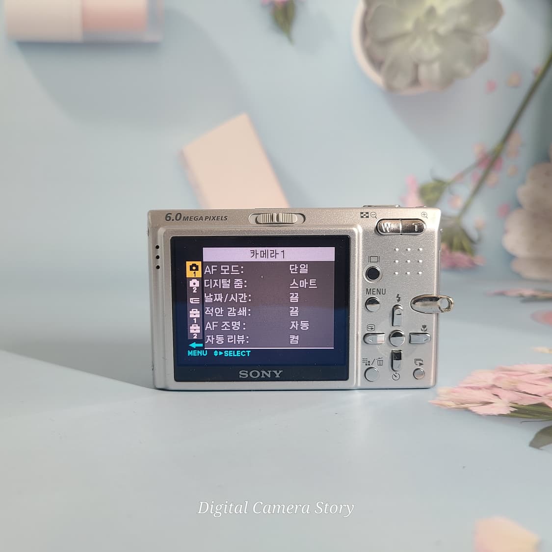 소니 사이버샷 dsc t9 디카 (빈티지 카메라) 상품이미지5