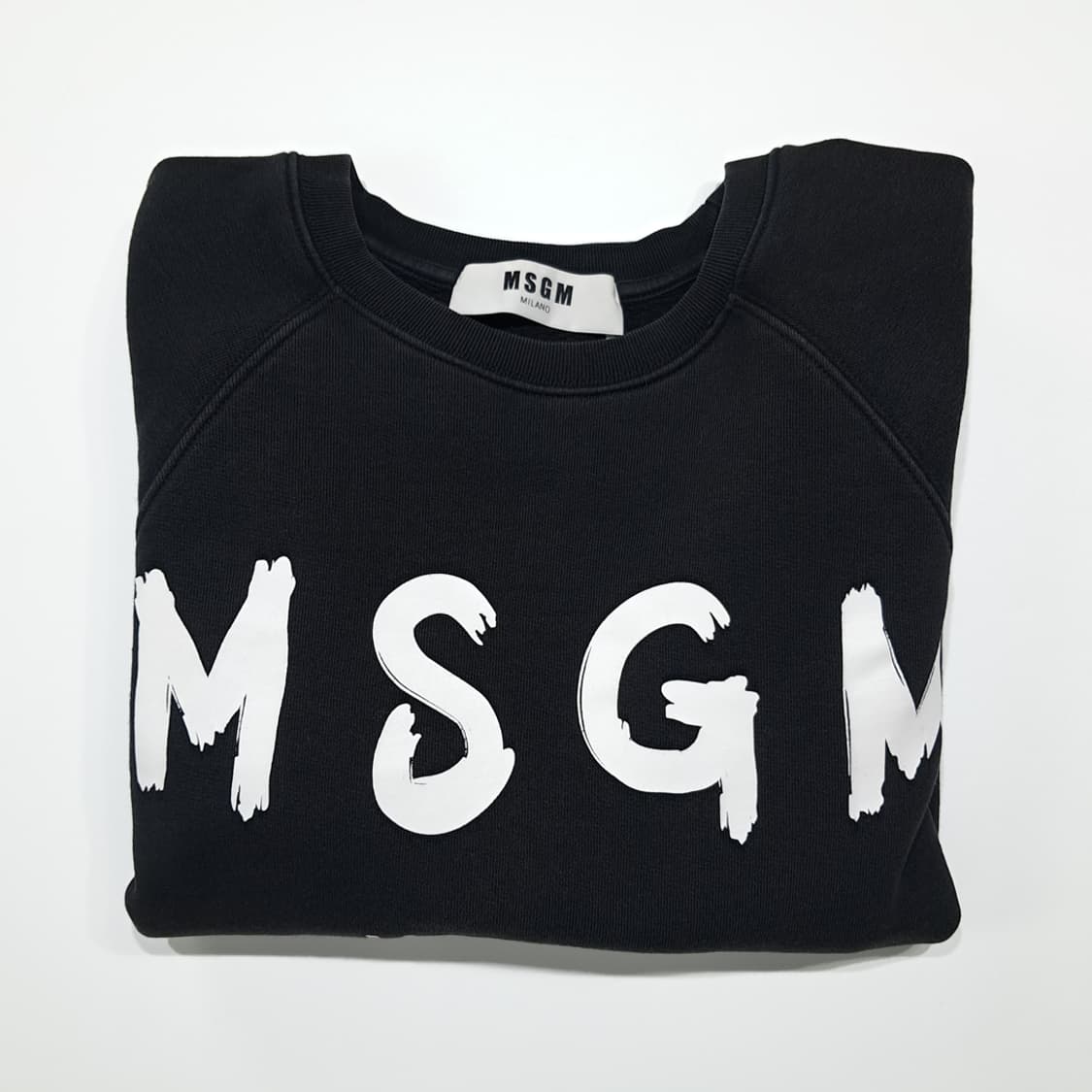 CK056 L MSGM 이태리판 블랙 스웨트셔츠 상품이미지8