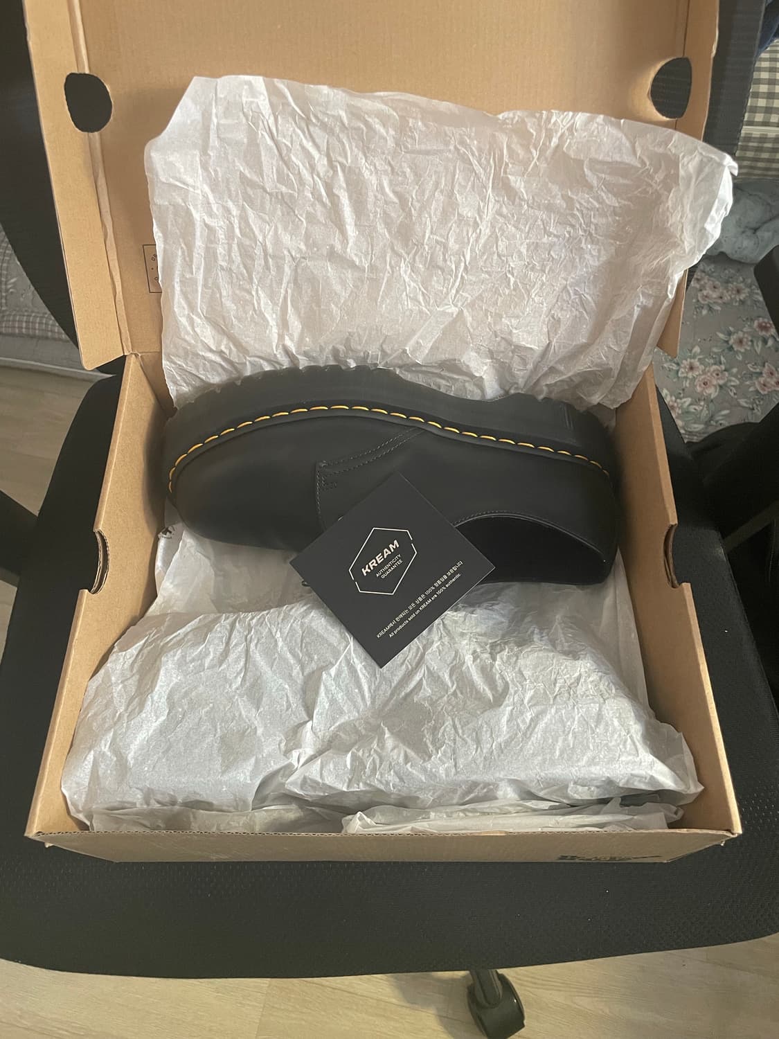 닥터마틴 1461 쿼드 블랙 (280) 판매 합니다! 상품이미지4