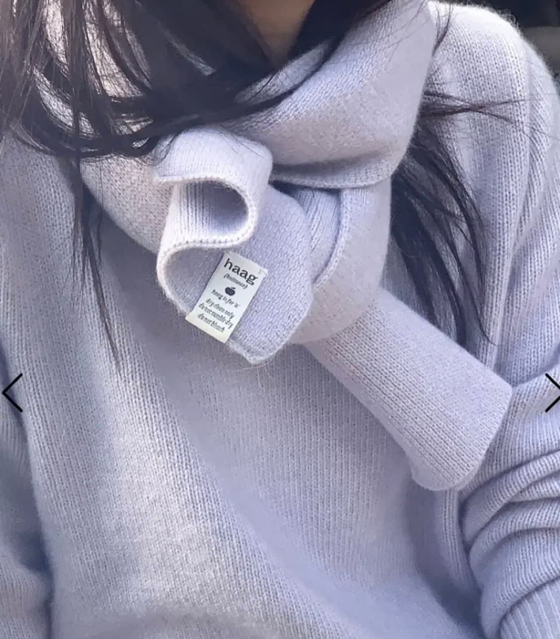 haag a baby alpaca muffler (헤이그 알파카 머플러) 상품이미지5