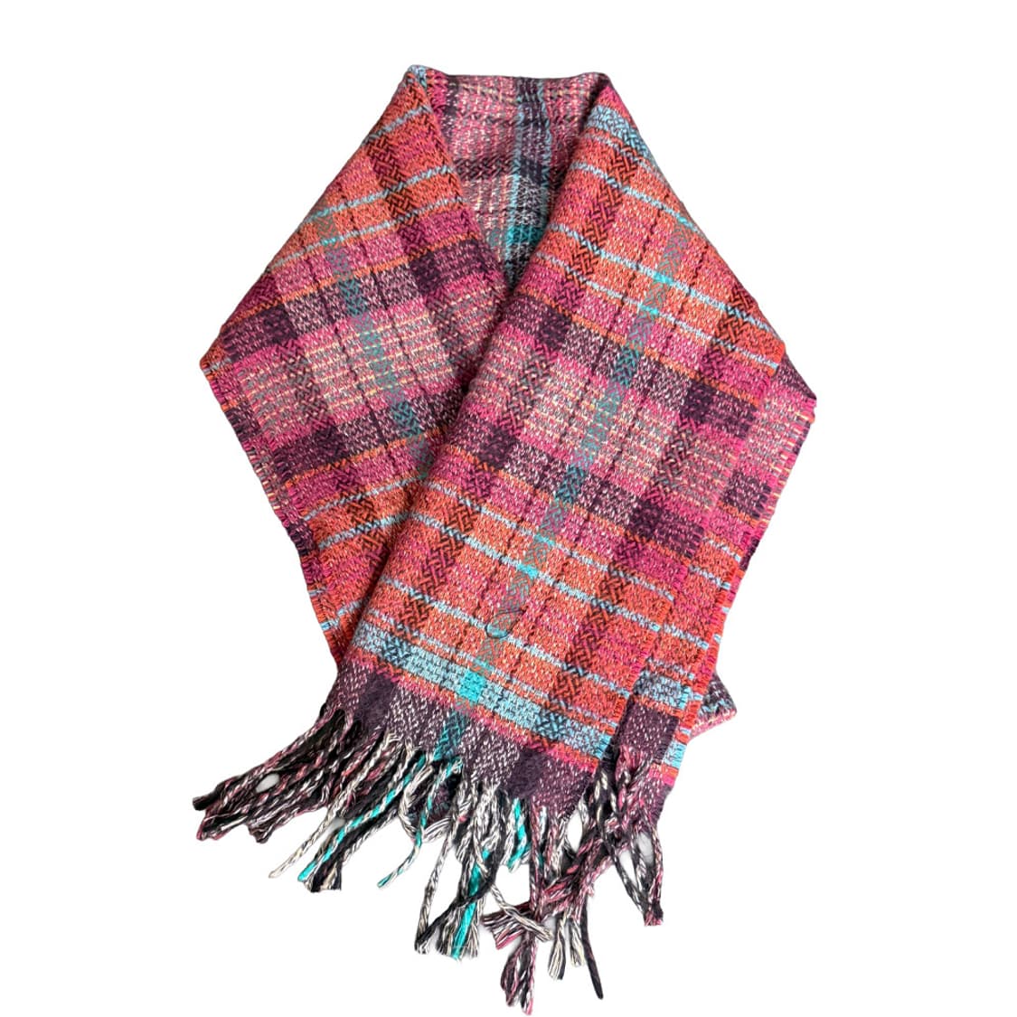 우드베리 체크 머플러 상품이미지5