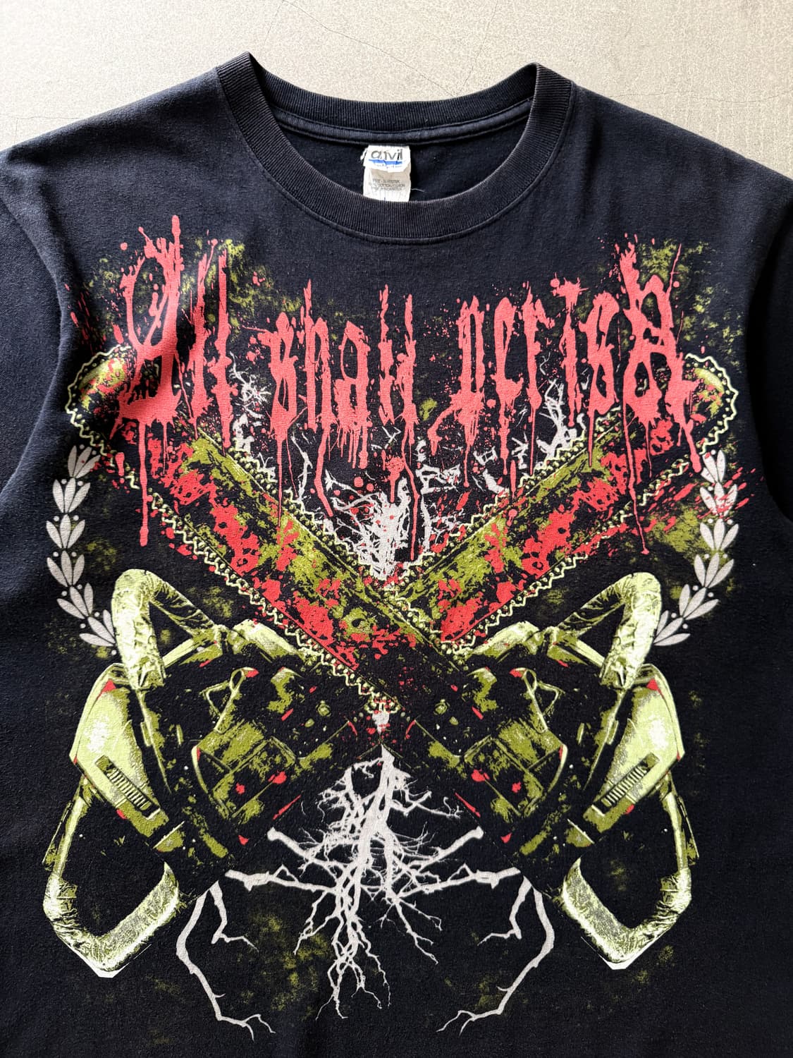  Vintage All Shall Perish Tee 상품이미지2