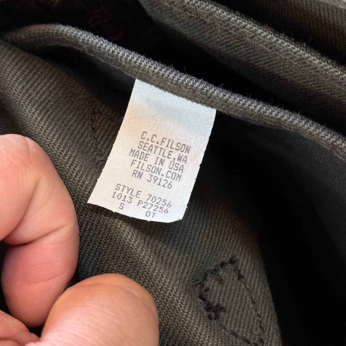  구형 필슨 256 브리프케이스 오터그린 상품이미지10