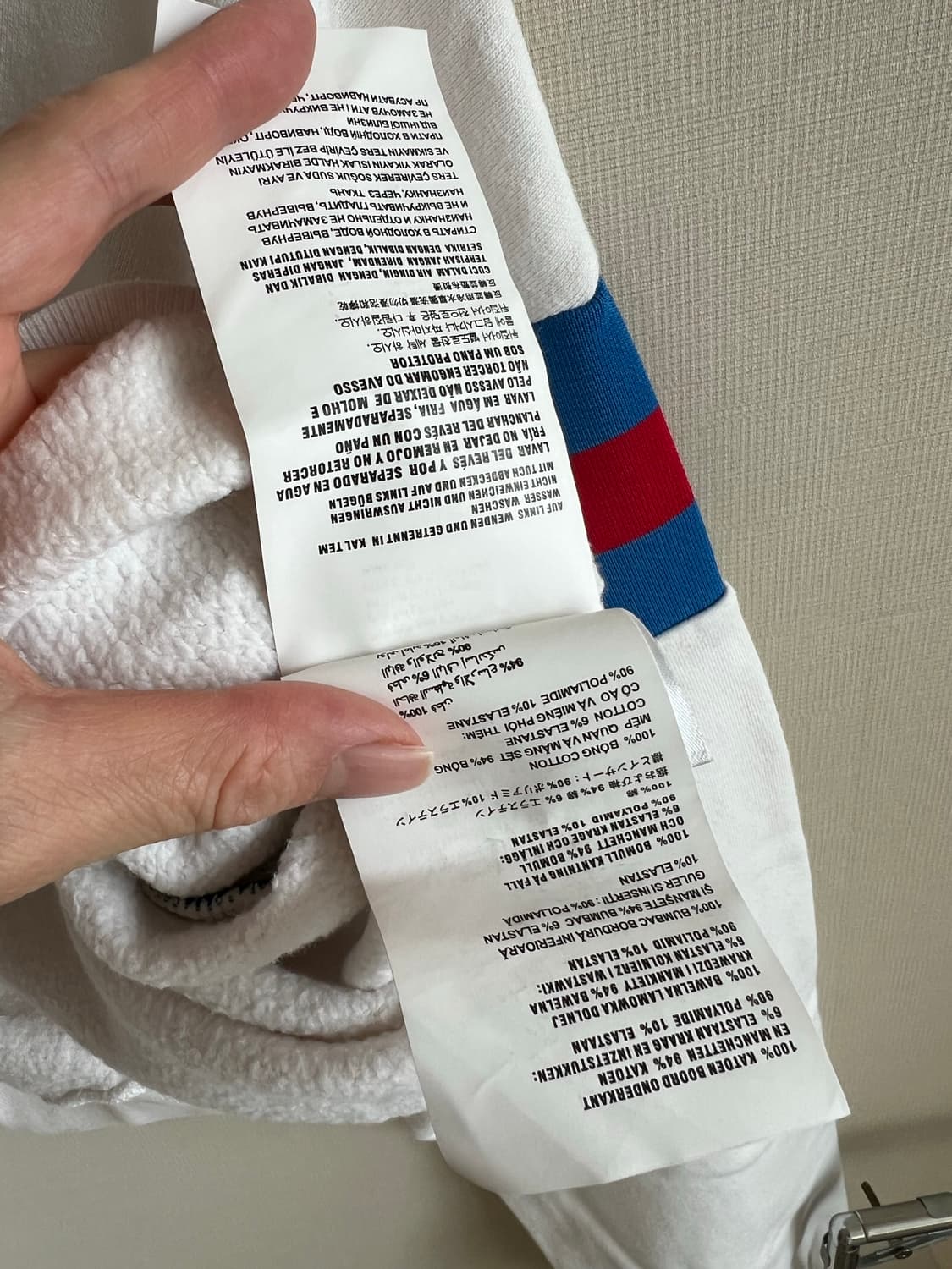 (정품) 미우미우 로고 프린트 빈티지 맨투맨 S(55사이즈정도) 상품이미지8