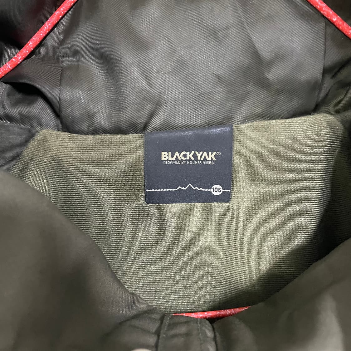 블랙야크 바람막이 자켓 카키 상품이미지4