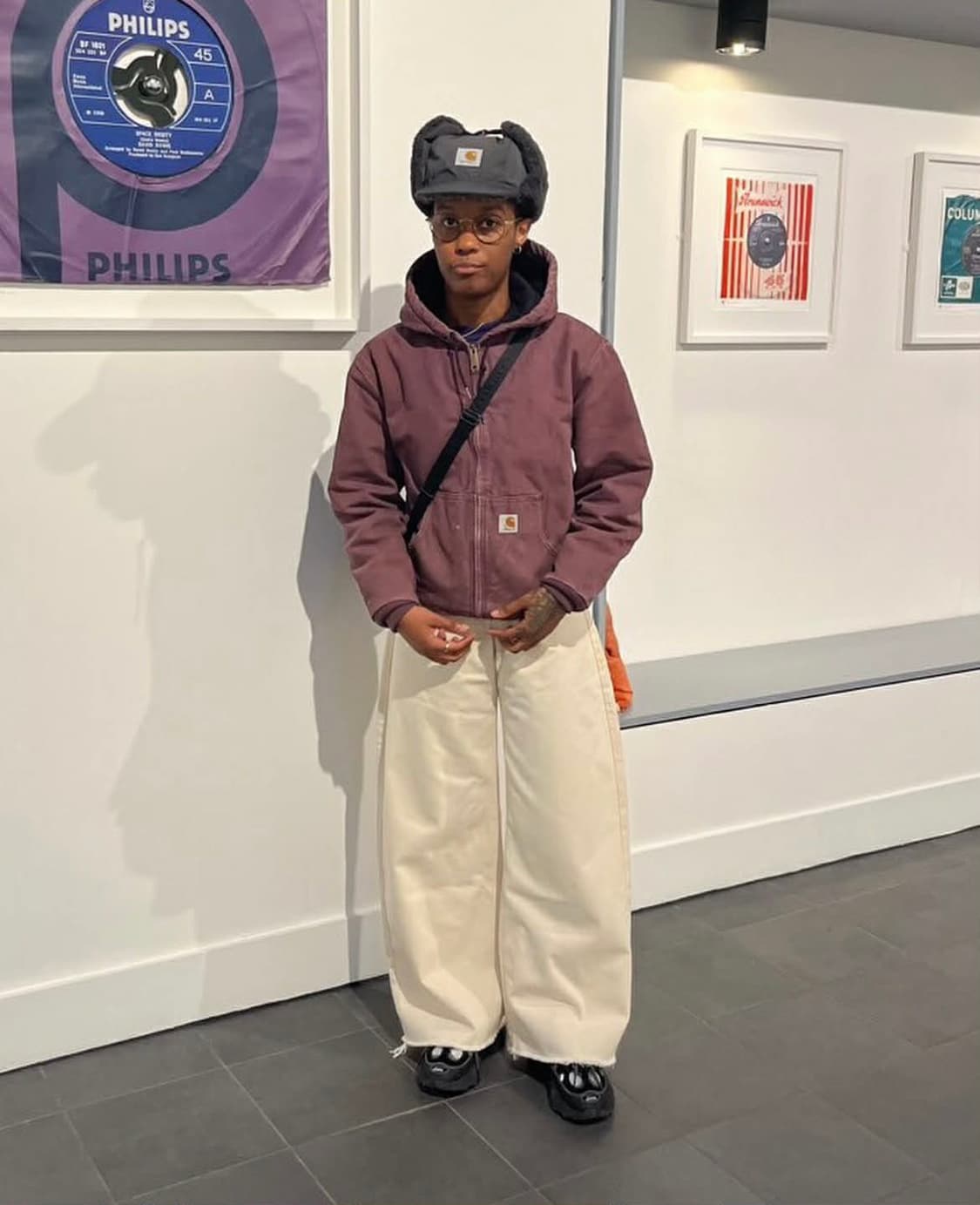 칼하트 라운 후드 자켓 wj130 상품이미지1