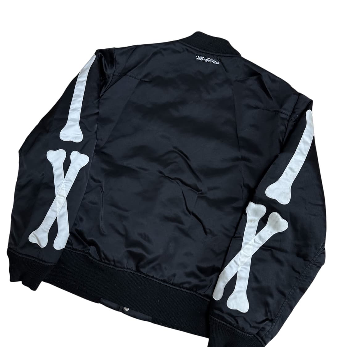 넘버나인 본 배색 블루종 자켓 상품이미지7