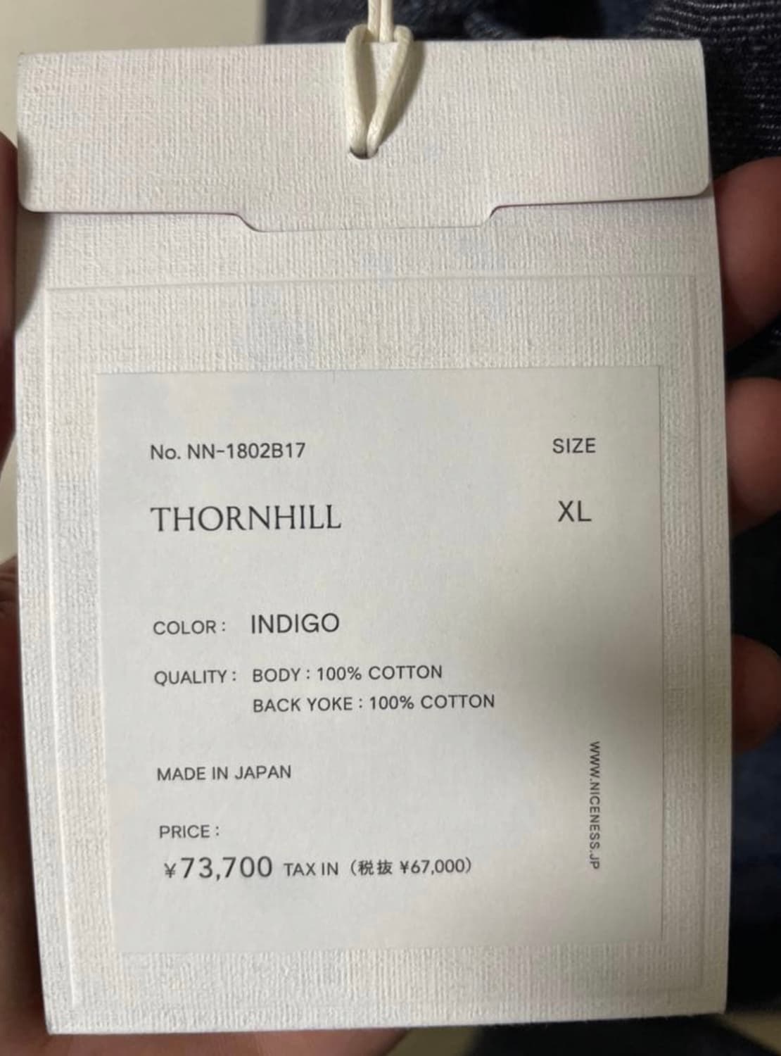 Niceness Thornhill 상품이미지3