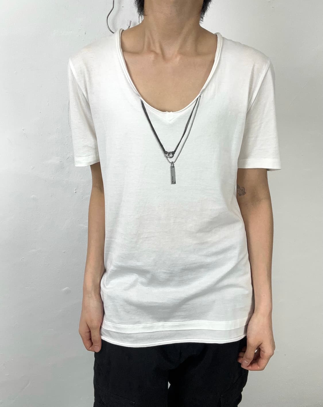 Neil Barrett Double-Neck Layered Slim-Fi 상품이미지2