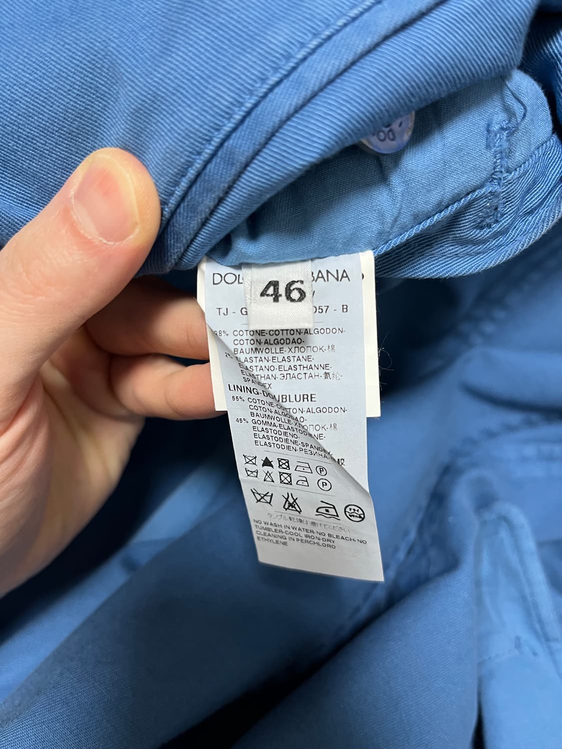 돌체앤가바나 더블자켓 46 사이즈 상품이미지6