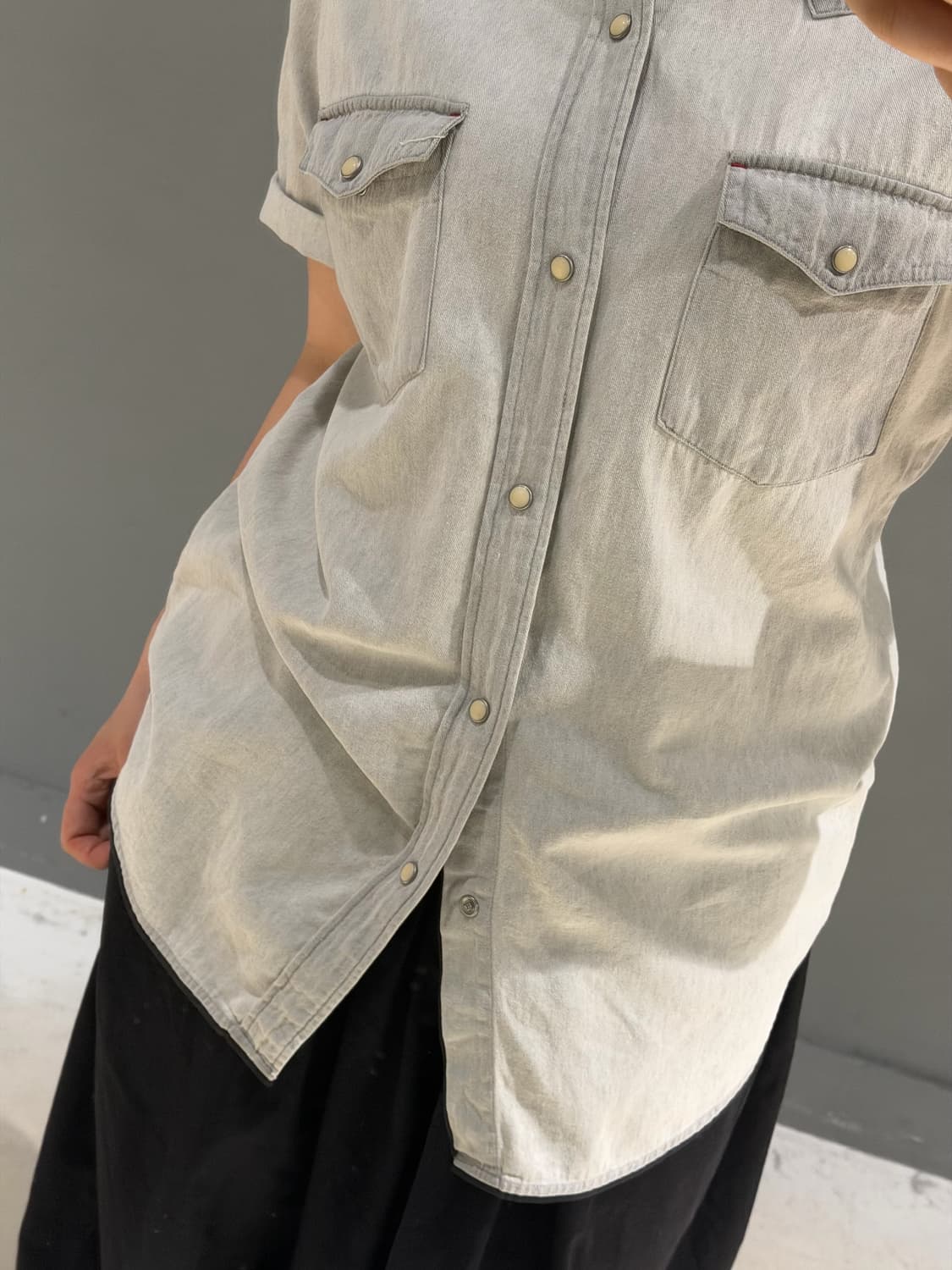 2-pocket western design shirt 상품이미지3