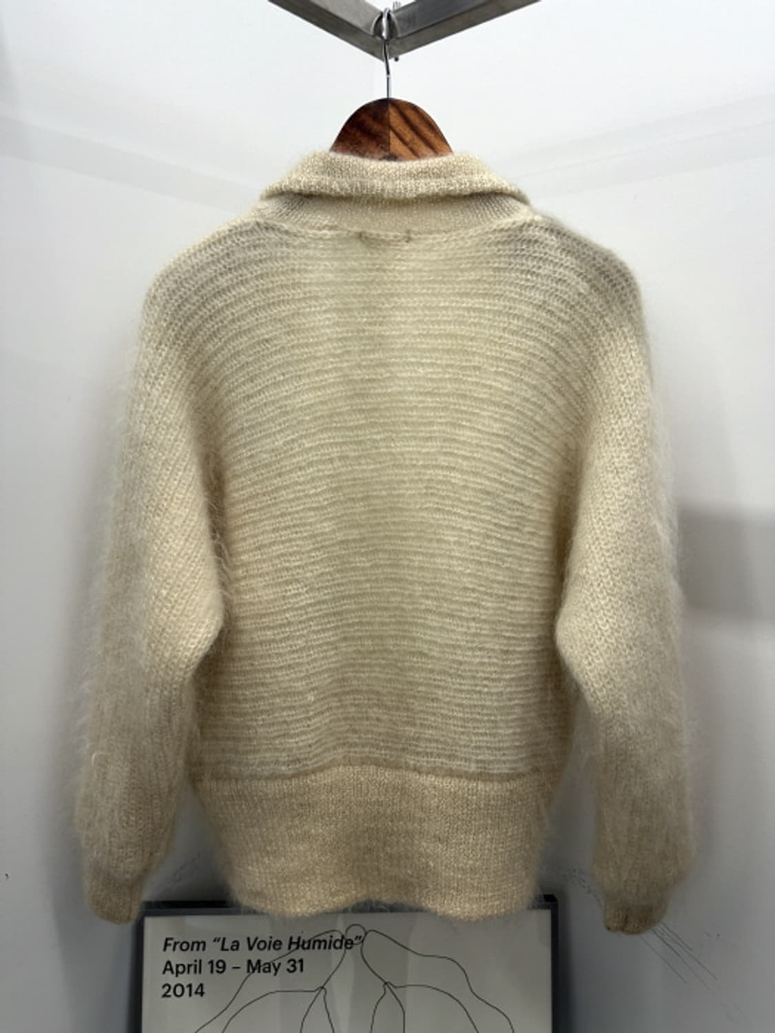 HAND MADE MOHAIR KNIT JACKET (loose fit) 상품이미지4