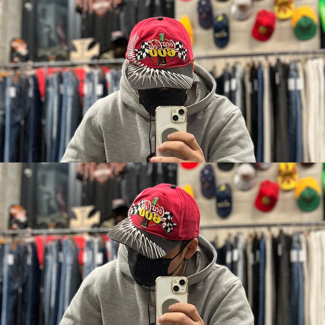 90s Nascar 코카콜라 레이싱 볼캡 상품이미지7