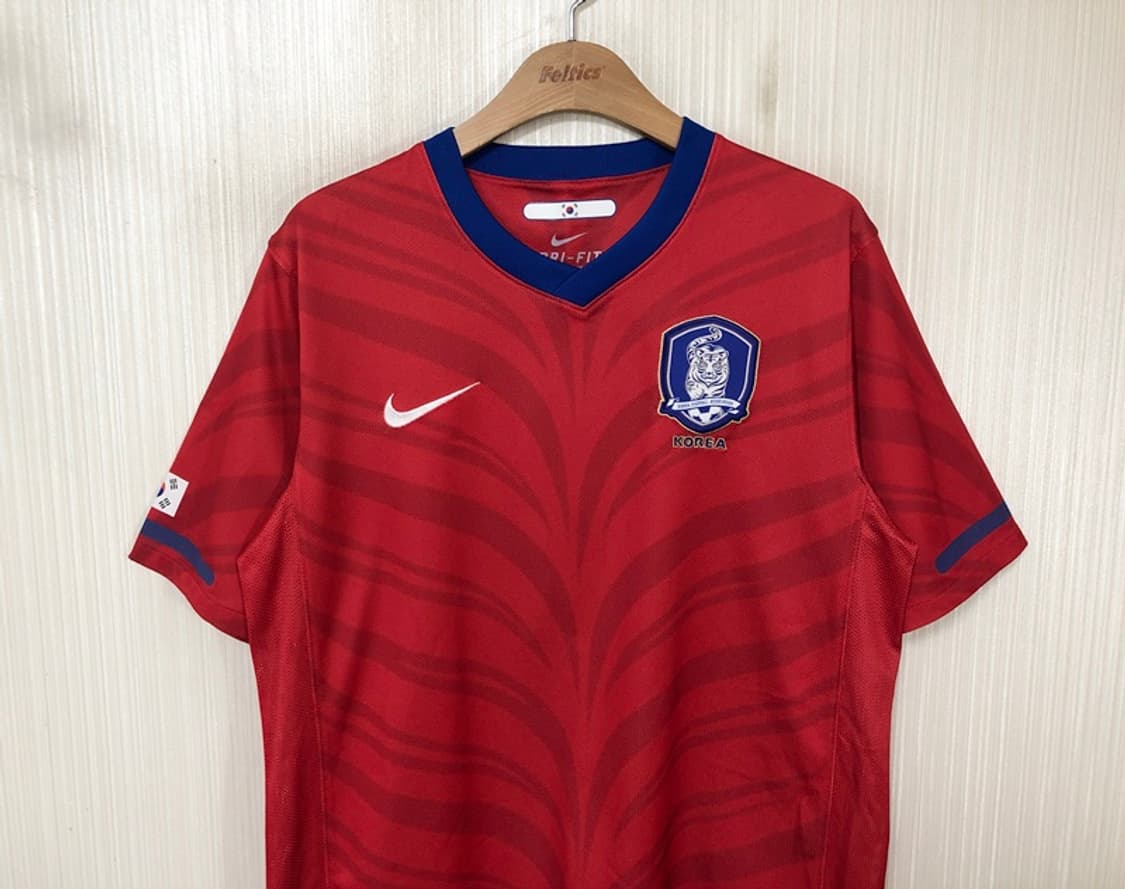 (4)나이키 10-12 축구국가대표 홈유니폼/져지 L(100)/적호 상품이미지2