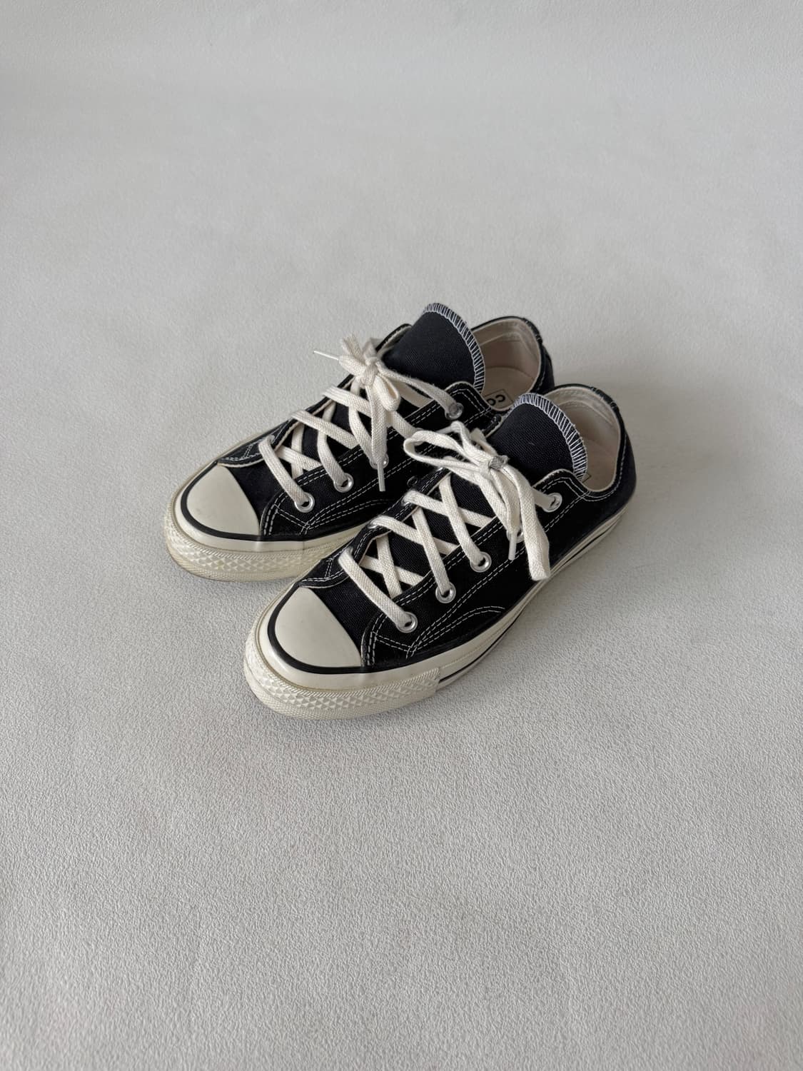 [230]컨버스(Converse) 척테일러 70 블랙 로우 상품이미지3