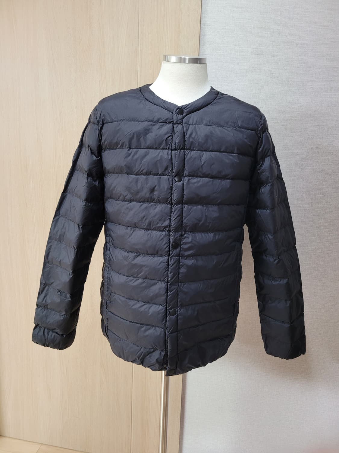 남자 소로나 sorona 경량패딩 100 블랙 상품이미지1