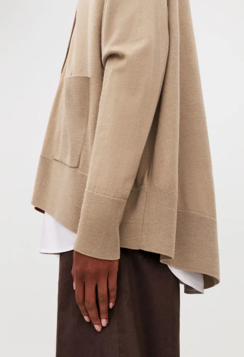 COS 코스 베이지 가디건 상품이미지6