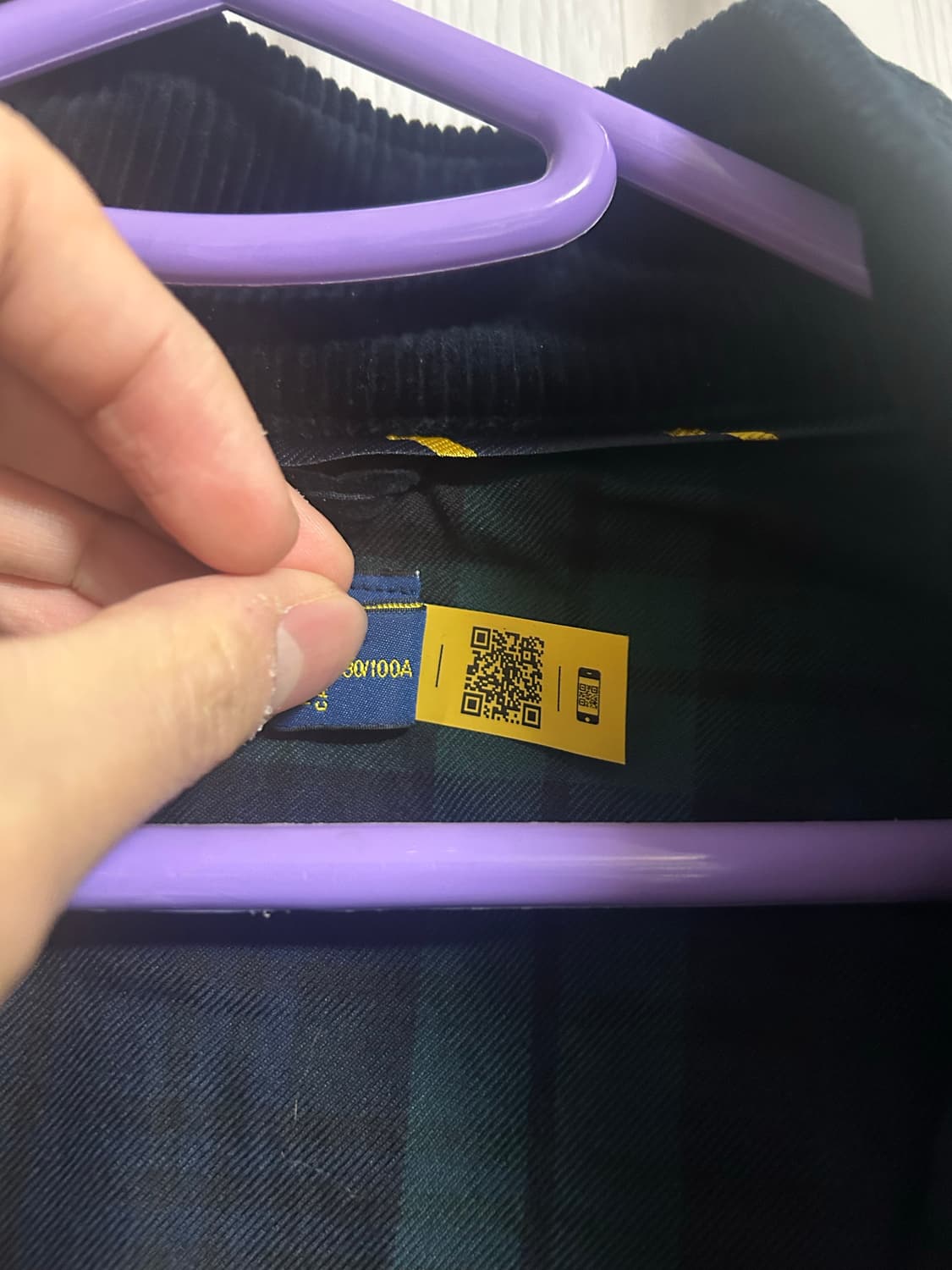 폴로 코듀로이 바라쿠다 바라쿠타 자켓 네이비 L사이즈 새상품 상품이미지4