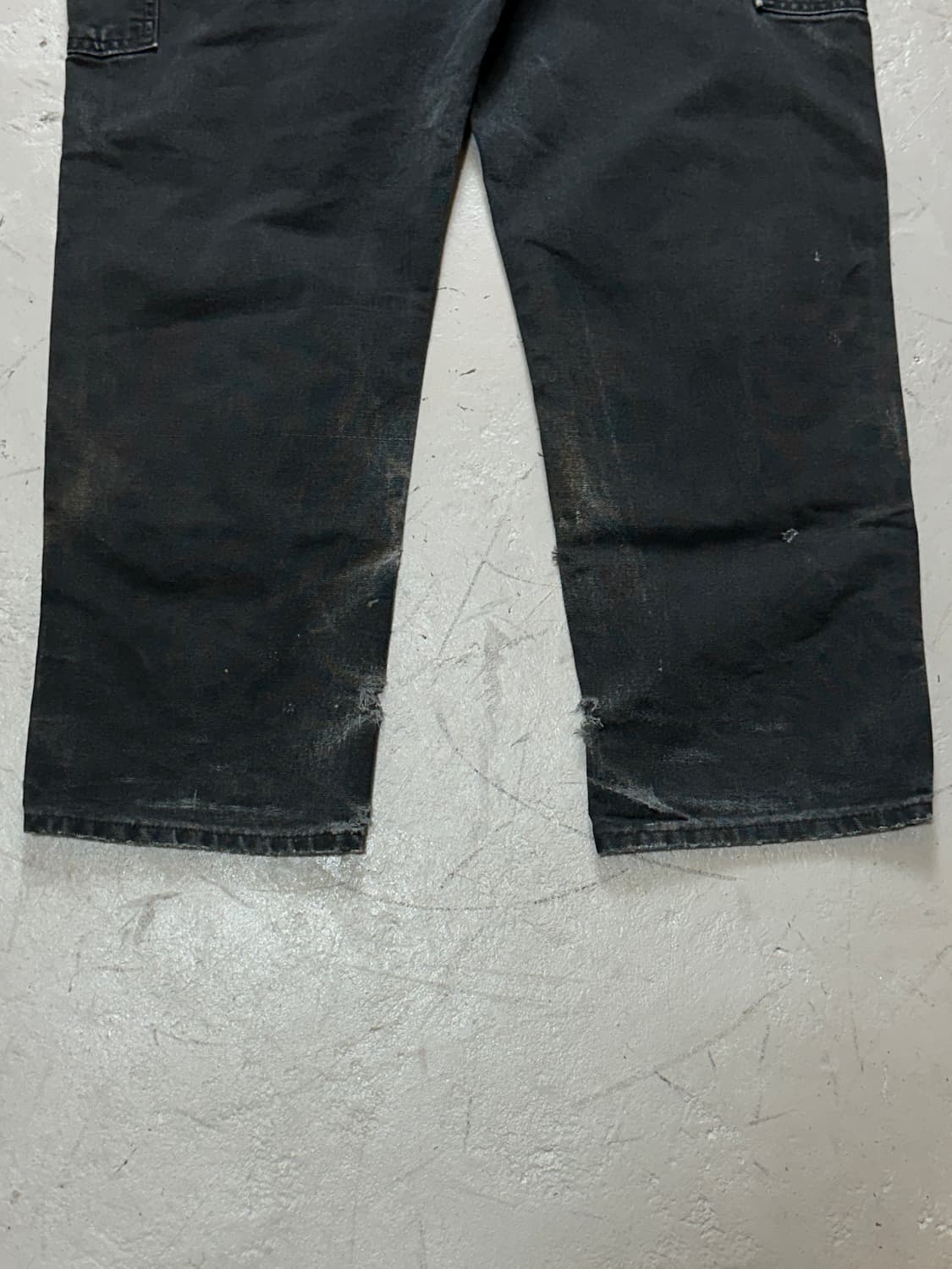 OG USA Made 칼하트 B01 더블니 블랙 칼하트 썩블니 워크팬츠 상품이미지8