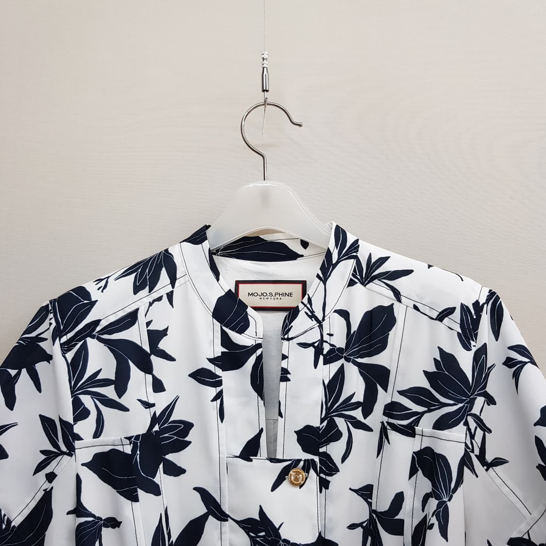 모조에스핀 2021 플라워 패턴 벨티드 롱원피스 M사이즈 상품이미지2