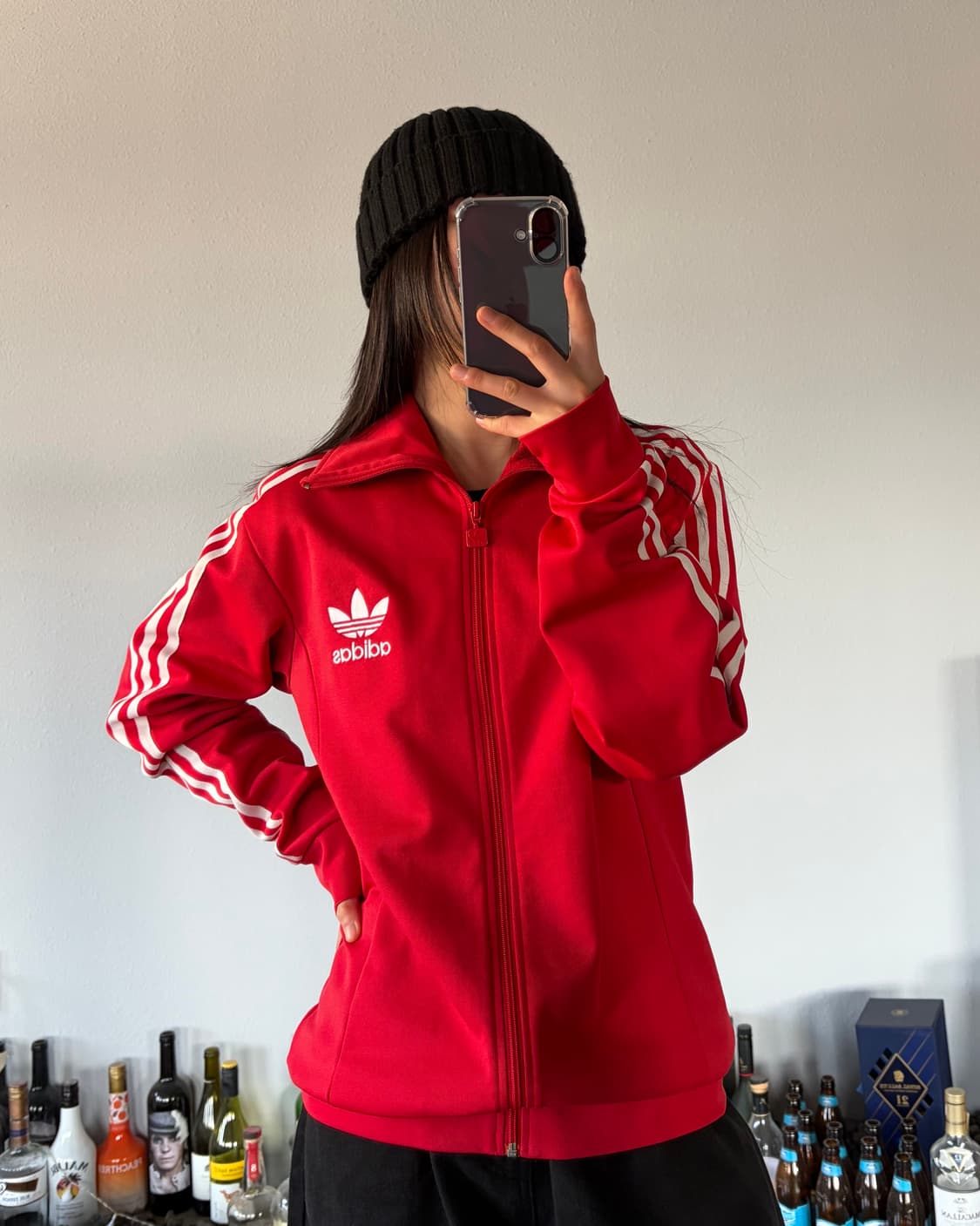 [L]아디다스 유로파 레드 트랙탑 져지 상품이미지1