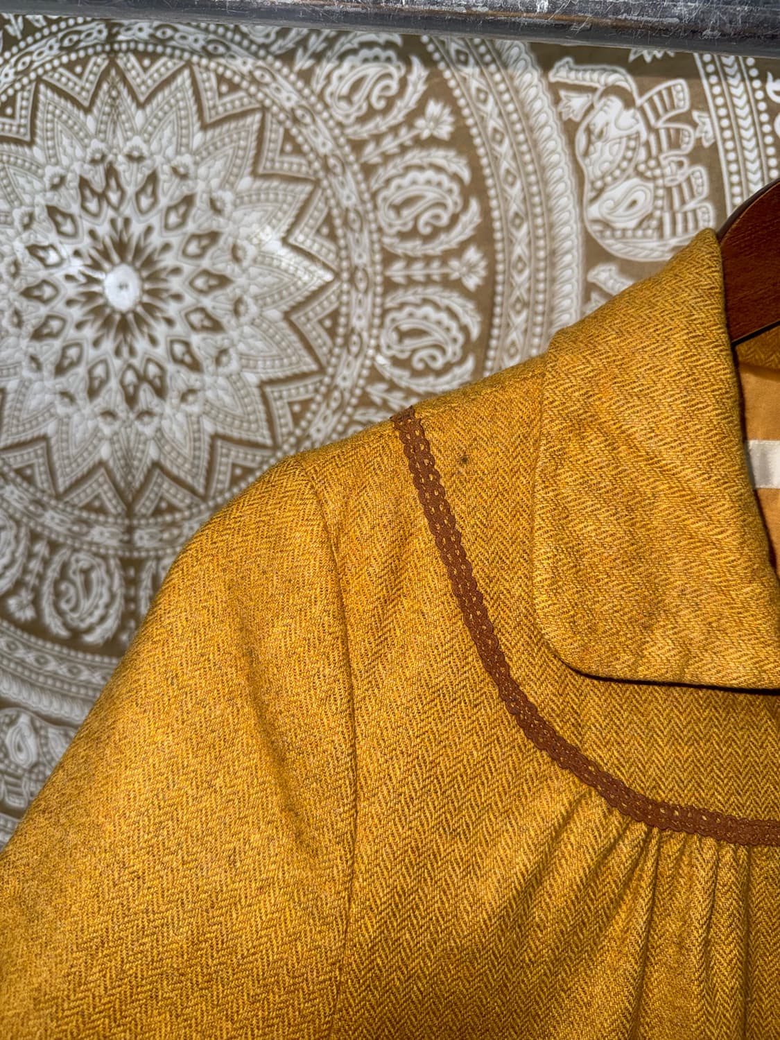 INVU 여성 엘보패치 카라자켓  상품이미지5