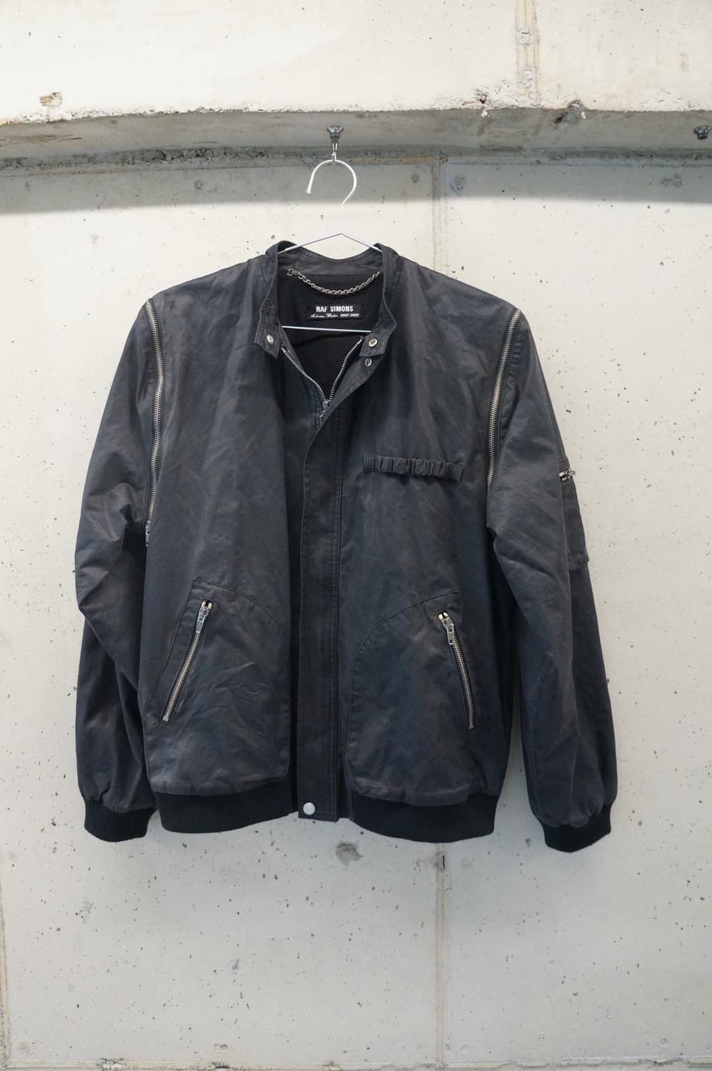 [48] 라프시몬스 AW 2001 Riot Zip Bomber 자켓 상품이미지1