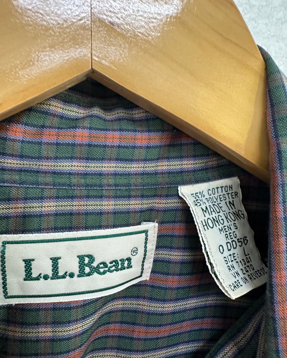 (XL오버)90'S L.L.BEAN 스트라이프 셔츠-M2266 상품이미지4