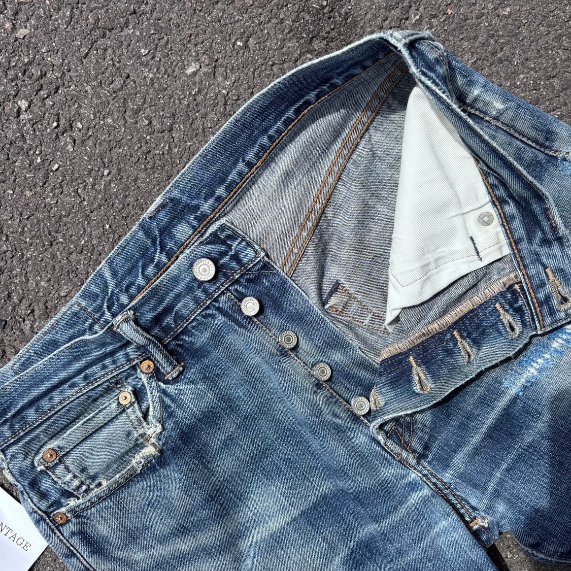 리바이스 501 리페어 상품이미지7