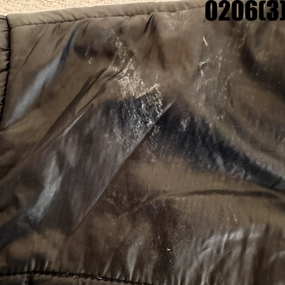 [90/L] 노스페이스 블랙 경량 패딩 자켓 0206(3) 상품이미지3