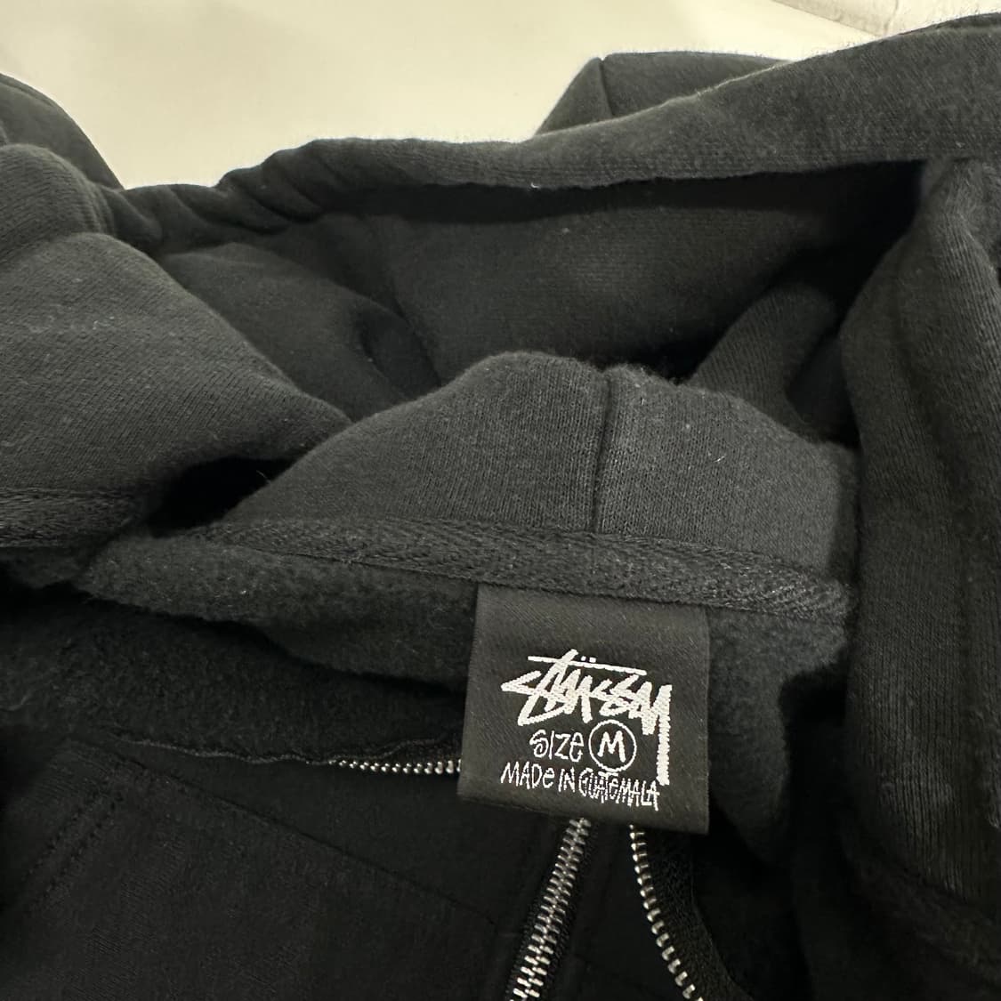 M 스투시 블랙 클로버 후드집업 상품이미지5