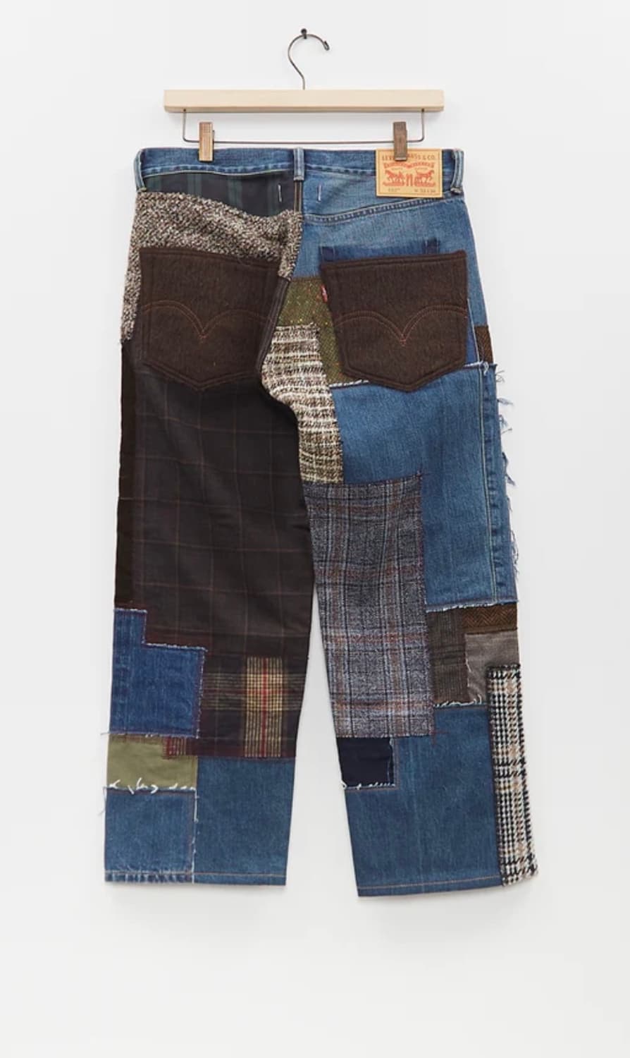 준야와타나베맨 24aw 패치워크 데님 상품이미지2