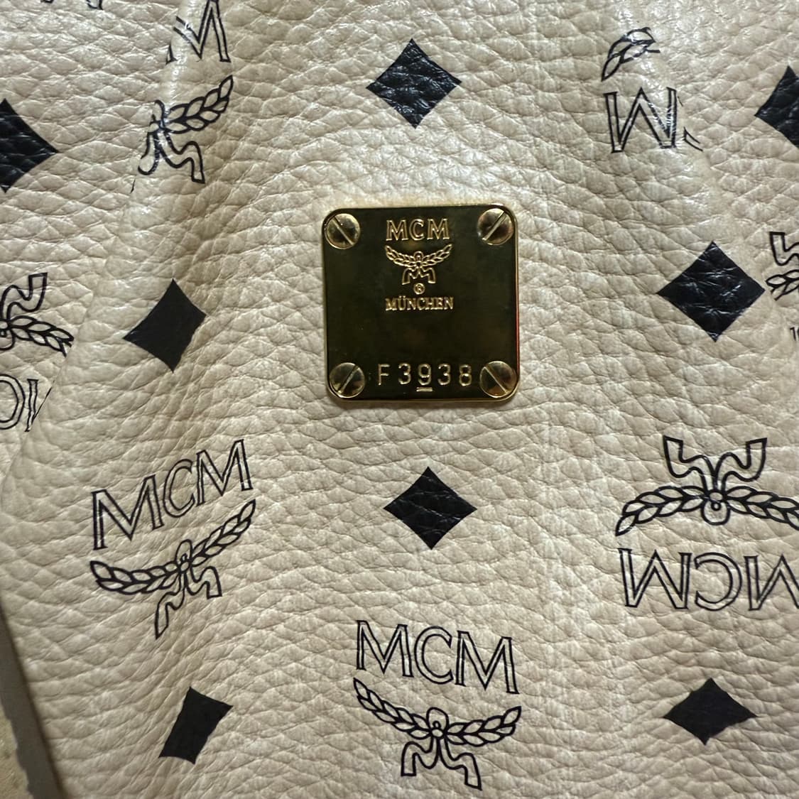 Mcm 베이지 비세토스 토트백 정품 상품이미지2