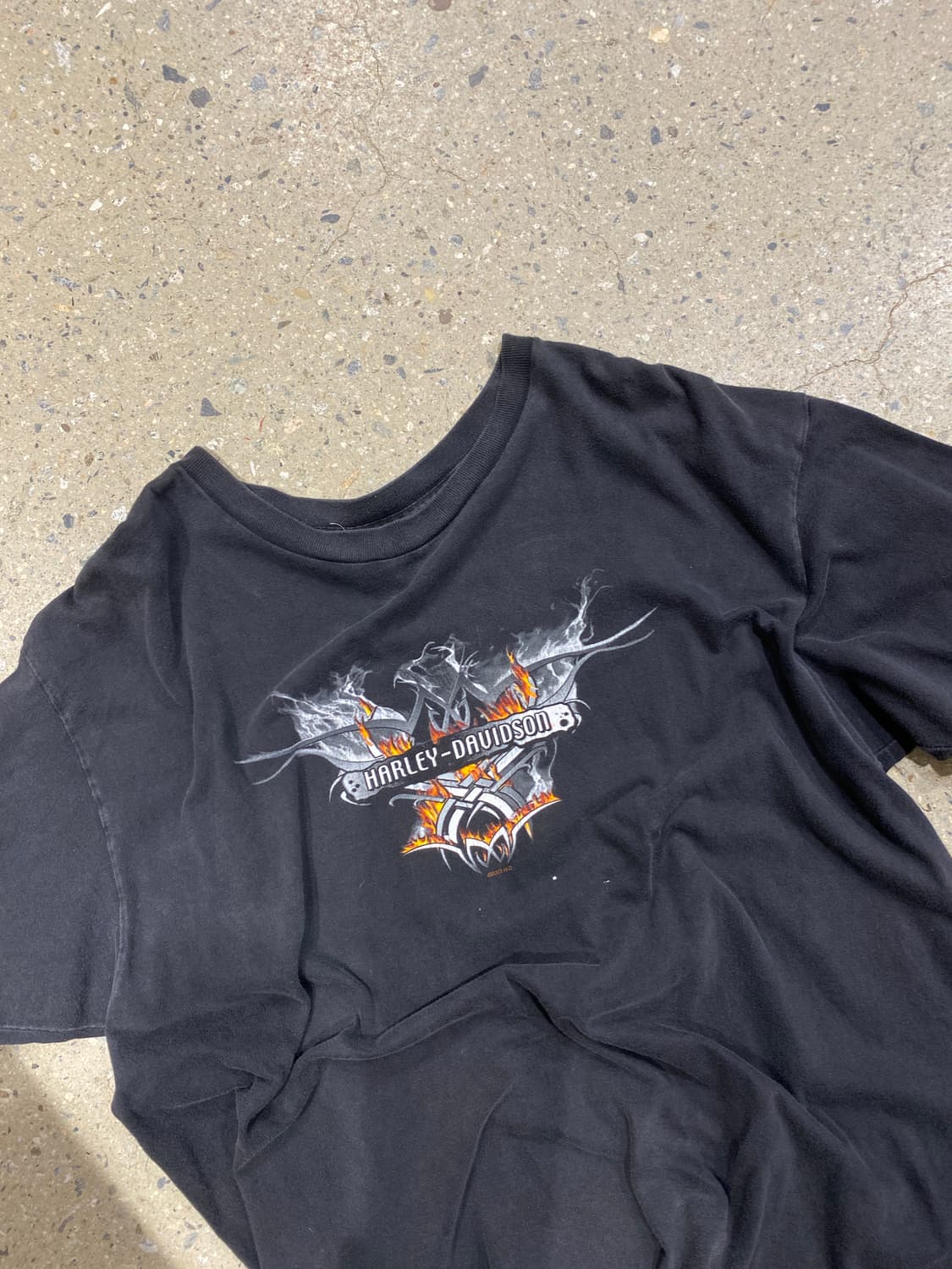 할리 데이비슨 1/2 셔츠 (Man 2XL) H0645 상품이미지1