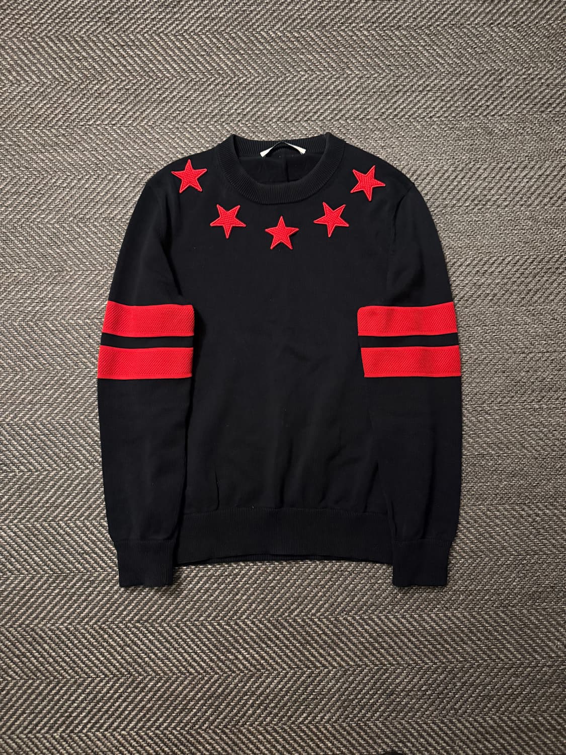 지방시 스타 패치 코튼 니트 M 상품이미지1