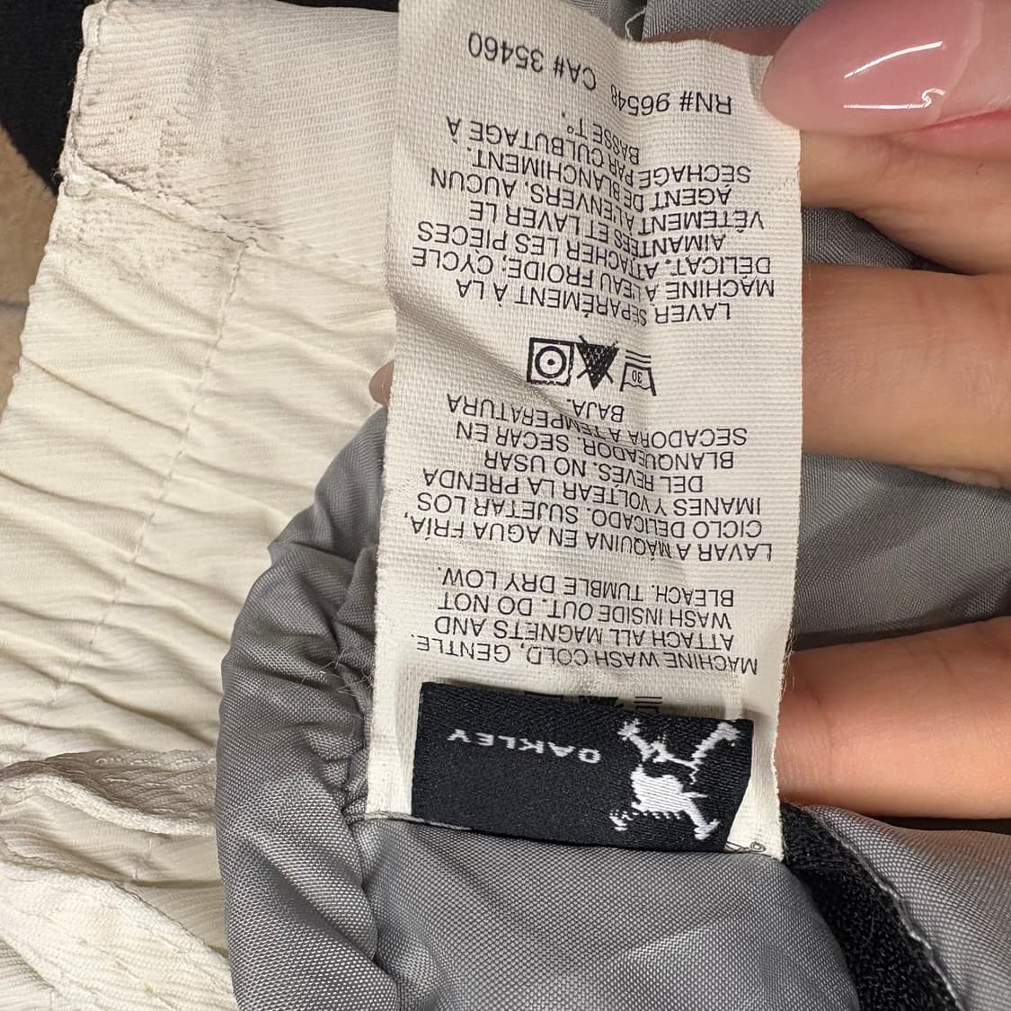 [정품/XXL] 오클리 스키 보드 바람막이 자켓 b10 상품이미지7