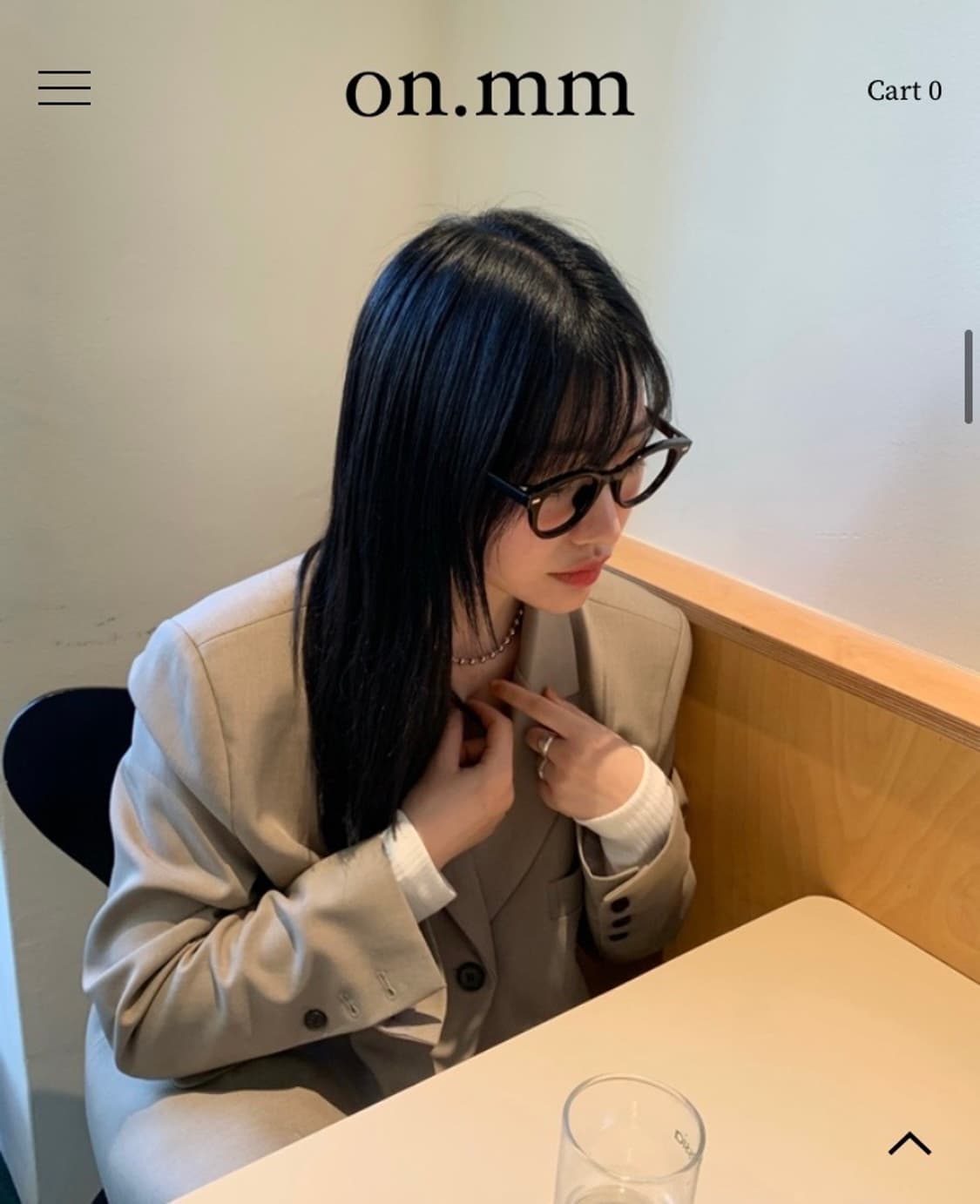 온음 베이지 블레이져 상품이미지1